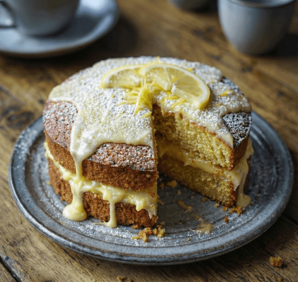 How to Make Mary Berry Lemon Victoria Sponge Recipe