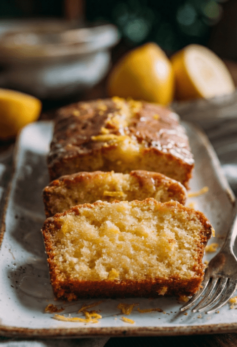 Mary Berry Lemon Drizzle Cake in Loaf Tin Recipe