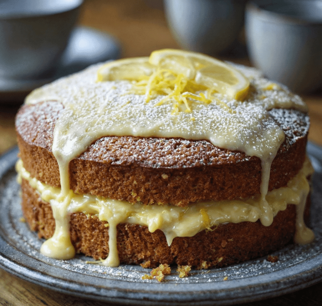 Mary Berry Lemon Victoria Sponge Recipe