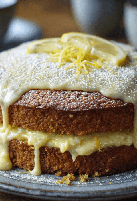 Mary Berry Lemon Victoria Sponge Recipe
