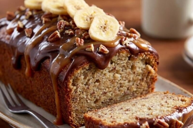 Mary Berry Chocolate and Banana Cake Recipe