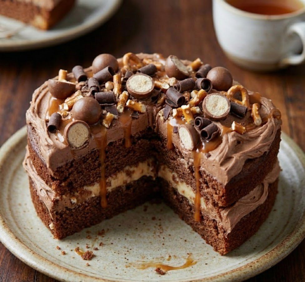 How to Make Mary Berry Malted Chocolate Cake