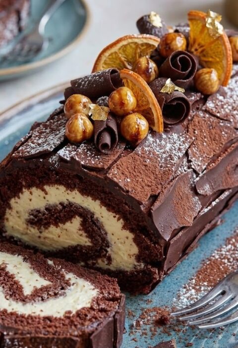 Mary Berry Chocolate Log Cake Recipe