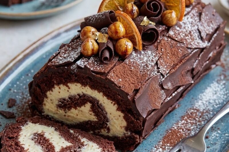 Mary Berry Chocolate Log Cake Recipe