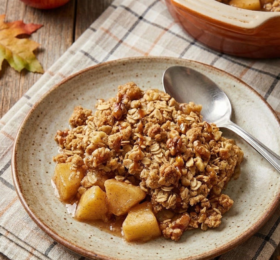 How to Make Mary Berry Apple Crumble