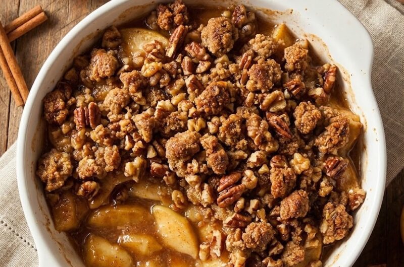 Mary Berry Apple Cinnamon Crumble Recipe