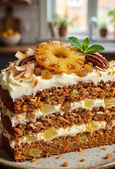 Mary Berry Carrot Cake with Pineapple Recipe