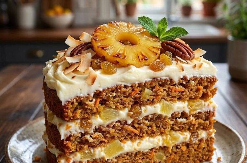 Mary Berry Carrot Cake with Pineapple Recipe