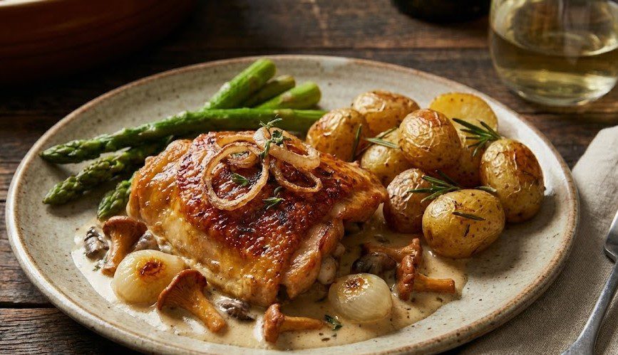 How to Make Mary Berry Creamy Chicken Casserole with White Wine