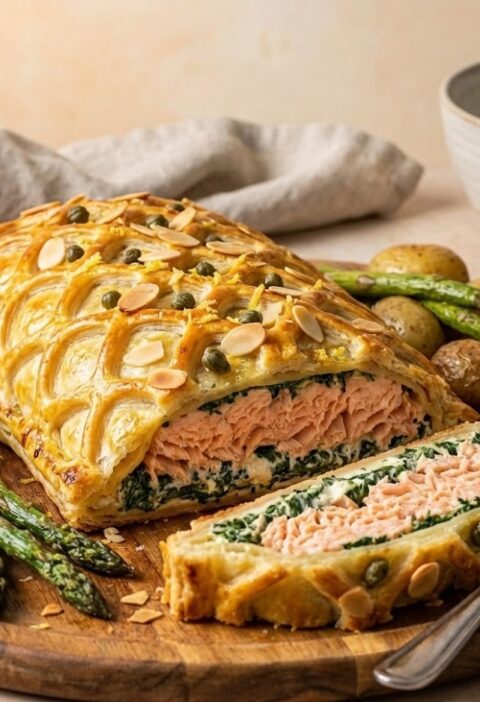 Mary Berry Salmon en Croûte Recipe