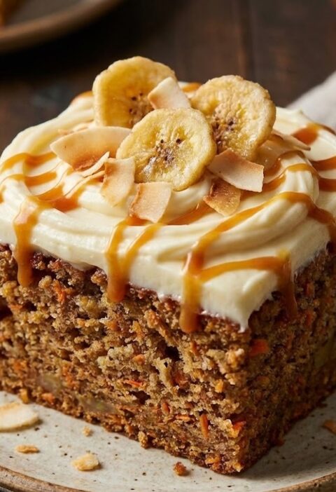 Mary Berry Carrot and Banana Cake Recipe