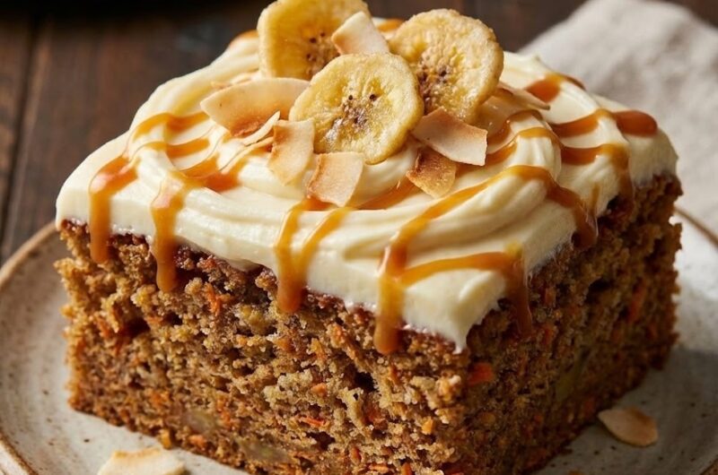 Mary Berry Carrot and Banana Cake Recipe