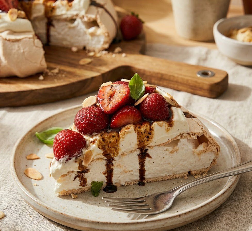 How to Make Mary Berry Strawberry Pavlova