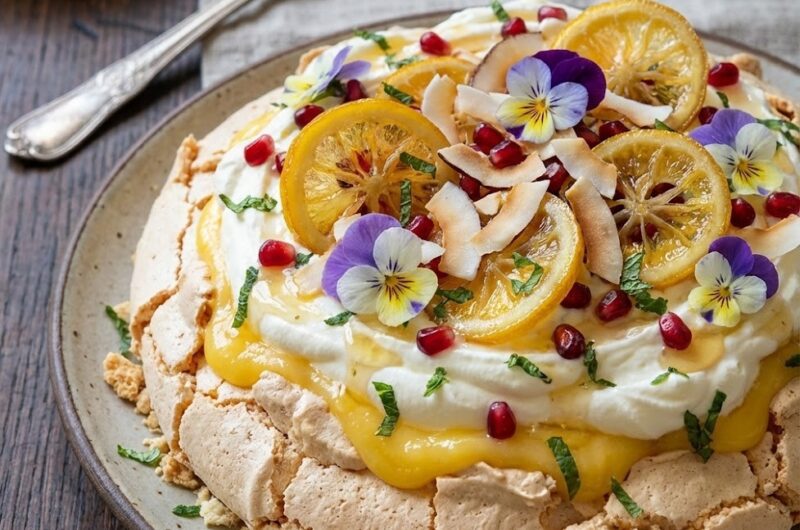 Mary Berry Easter Lemon Pavlova Recipe