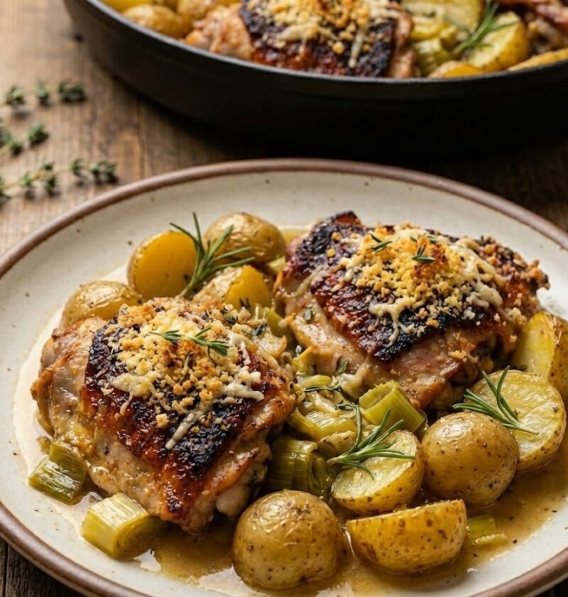 Mary Berry Chicken and Leek Casserole Recipe