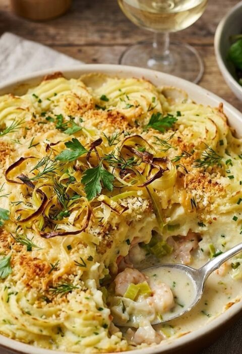 Mary Berry Fish Pie with Leeks Recipe