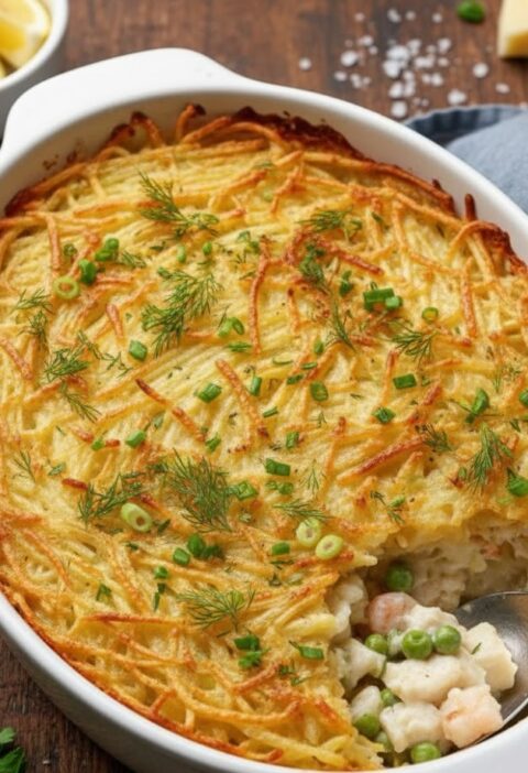 Mary Berry’s Fish Pie with Rosti Topping Recipe