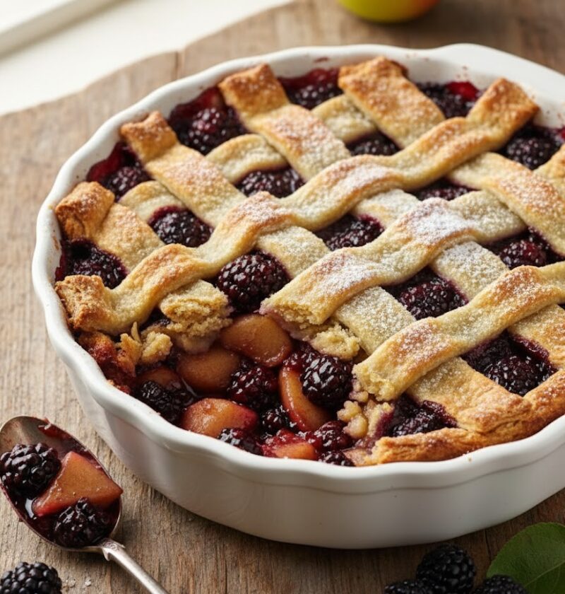 Mary Berry Apple and Blackberry Cake Recipe