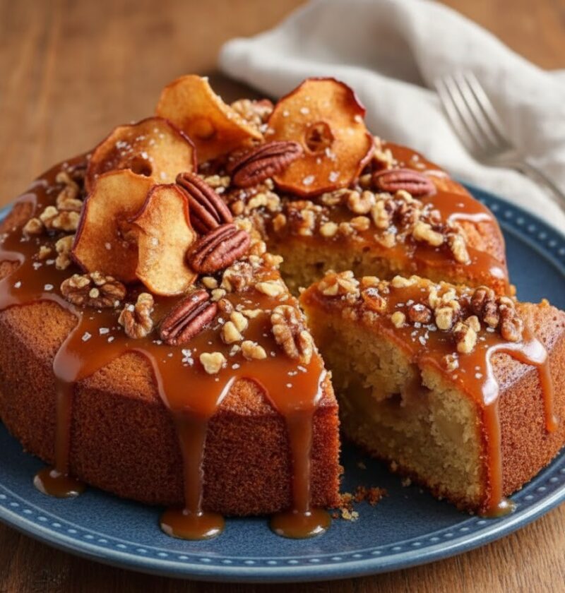 Mary Berry Toffee Apple Cake Recipe