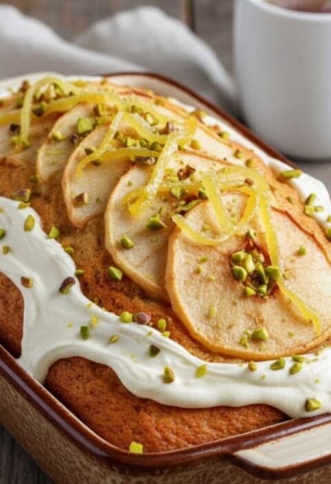 Mary Berry Apple and Lemon Cake Recipe