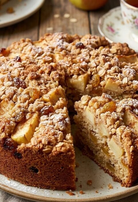 Mary Berry Apple and Sultana Cake Recipe