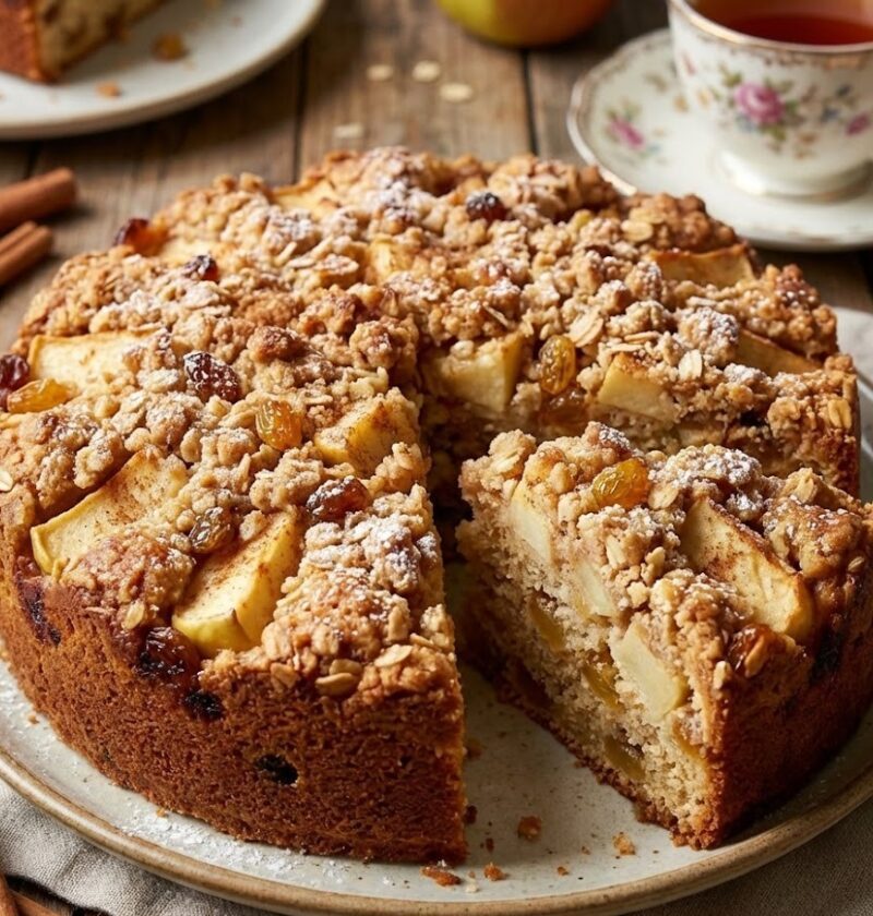 Mary Berry Apple and Sultana Cake Recipe
