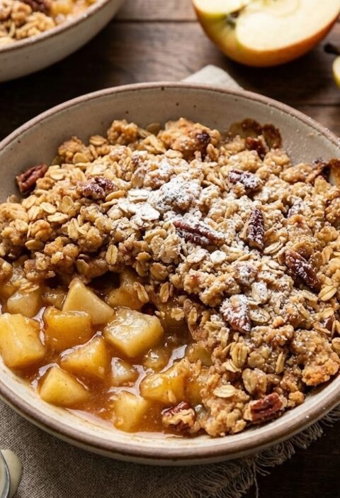 Mary Berry Apple and Pear Crumble Recipe