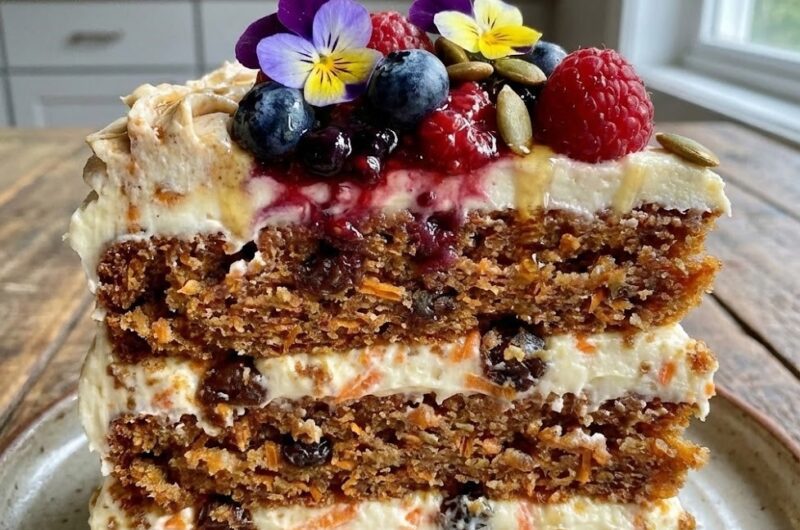 Mary Berry Sugar-Free Carrot Cake Recipe