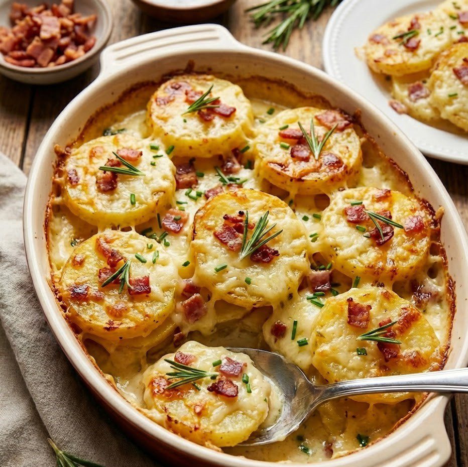 Mary Berry Individual Dauphinoise Potatoes Recipe