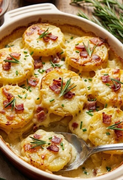 Mary Berry Individual Dauphinoise Potatoes Recipe