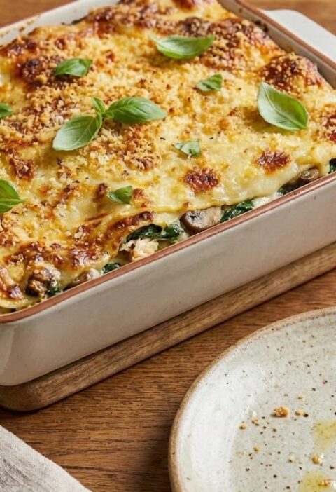 Mary Berry Chicken and Spinach Lasagne Recipe
