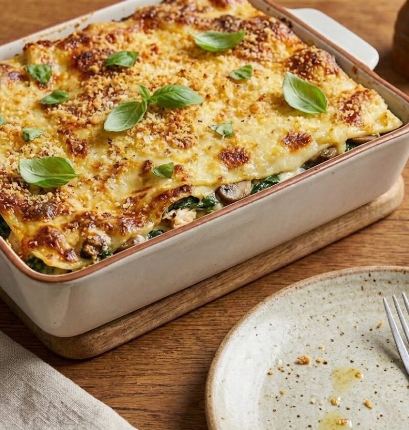 Mary Berry Chicken and Spinach Lasagne Recipe