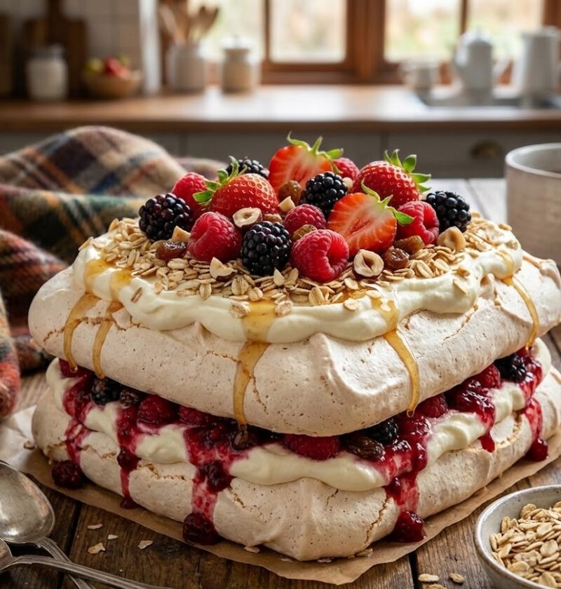 Mary Berry Cranachan Pavlova Recipe