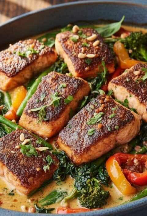 Mary Berry Thai Salmon Traybake
