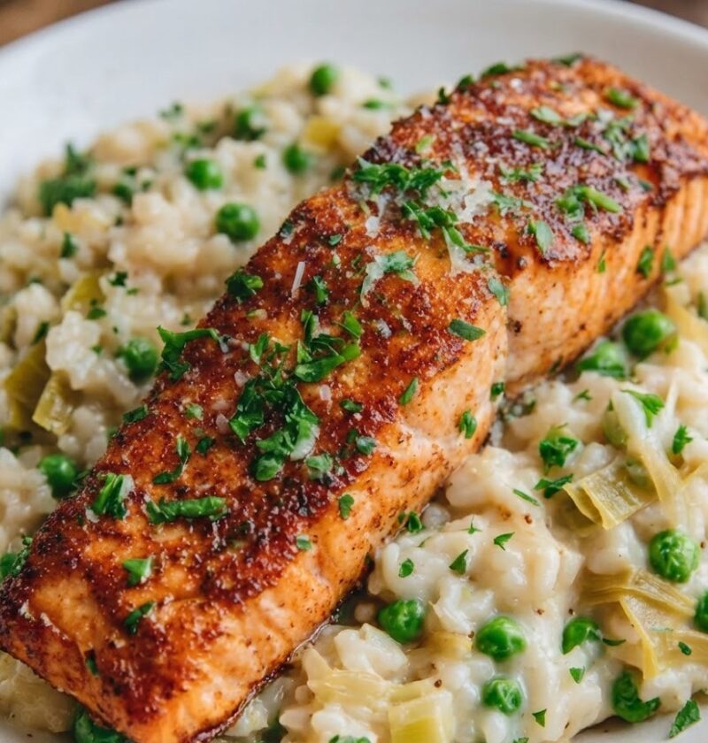 Mary Berry Salmon Risotto Recipe