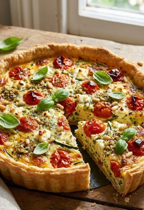 Mary Berry Courgette Quiche Recipe
