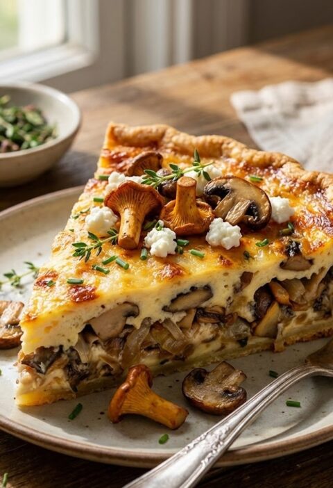 Mary Berry Mushroom Quiche Recipe