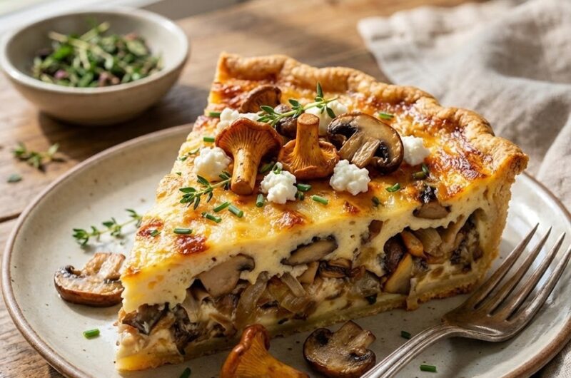 Mary Berry Mushroom Quiche Recipe