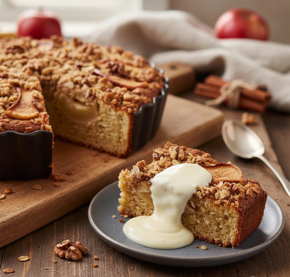 How to Make Bramley Apple Cake