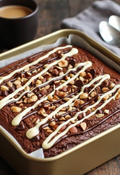 Mary Berry Chocolate Brownie Traybake Recipe