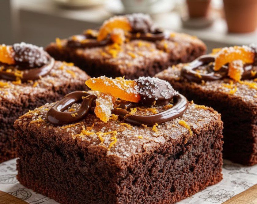 Mary Berry Chocolate Orange Brownies