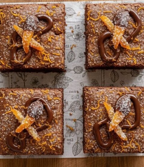 Mary Berry Chocolate Orange Brownies