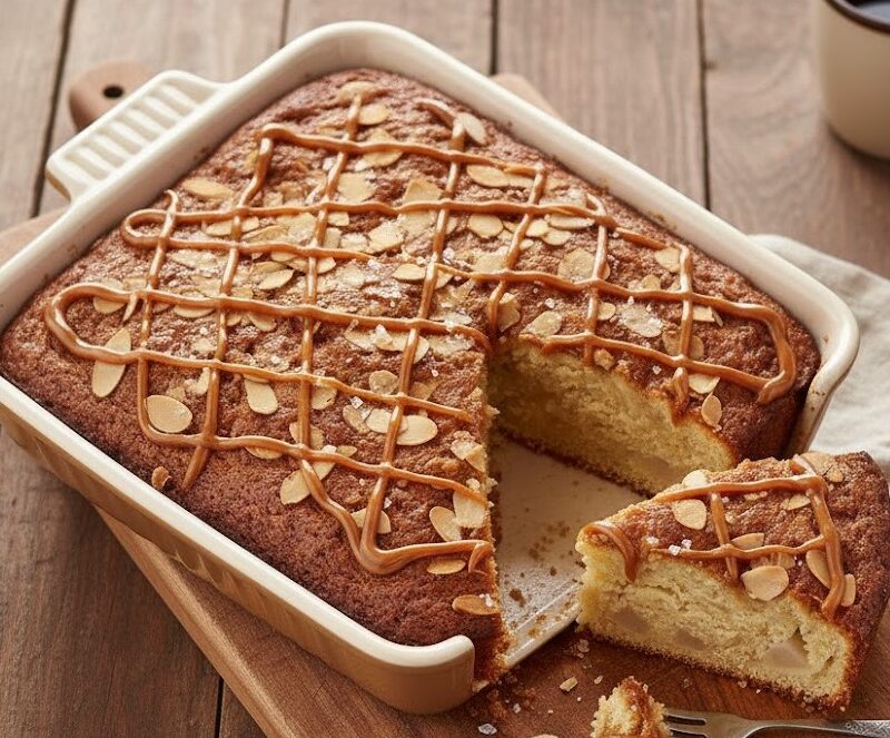 Mary Berry Coffee and Walnut Traybake