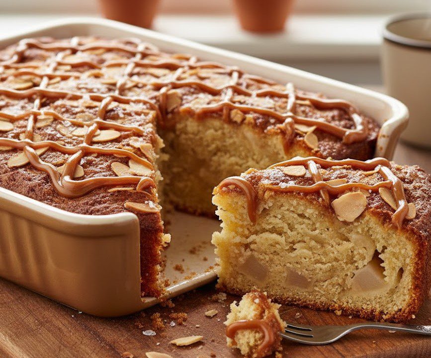 Mary Berry Coffee and Walnut Traybake