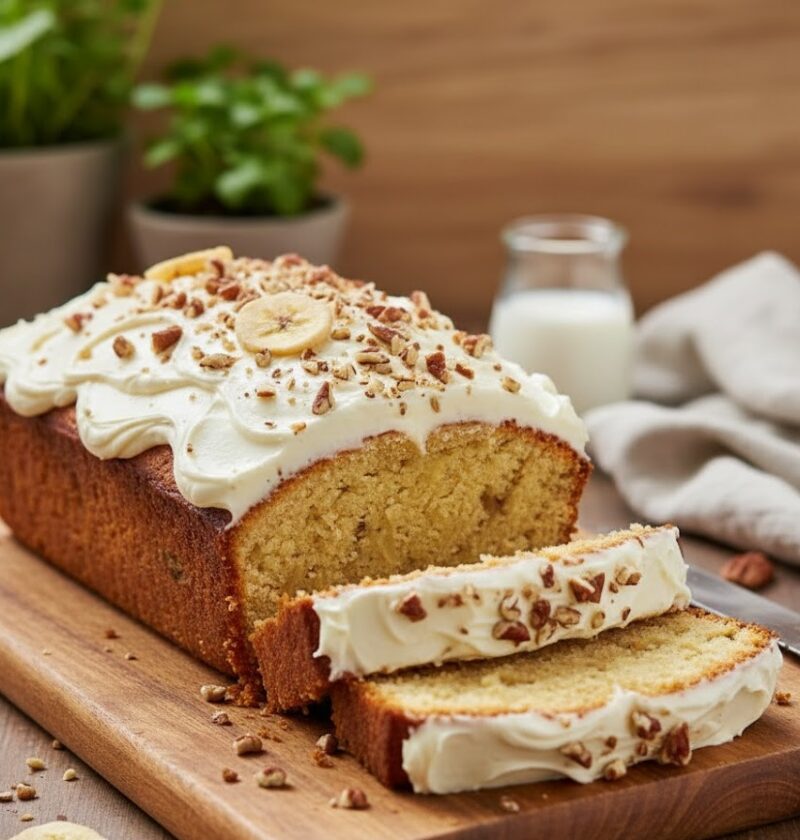 Mary Berry Banana Traybake Recipe