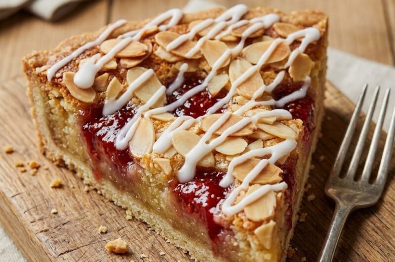 Mary Berry Bakewell Traybake Recipe