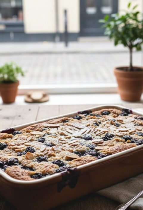 Mary Berry Blueberry Traybake Recipe