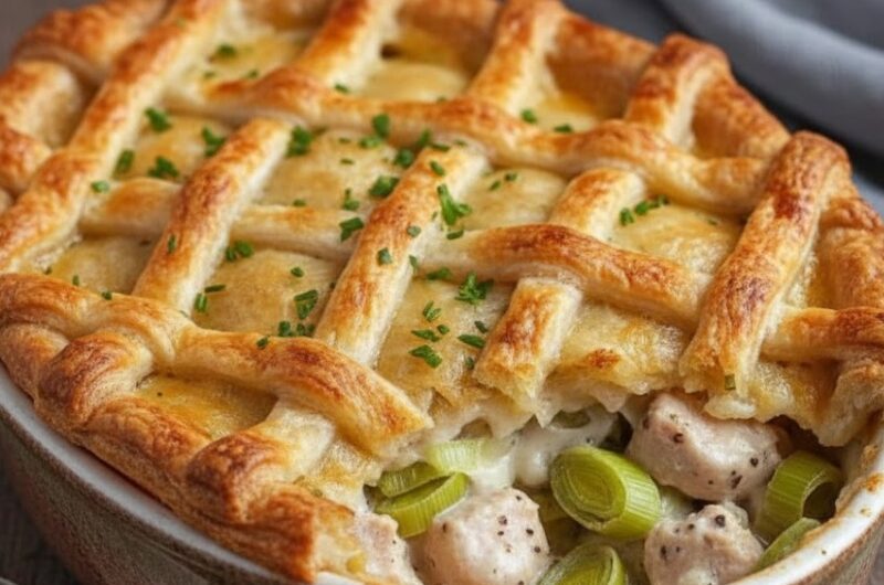 Mary Berry Chicken and Leek Pie