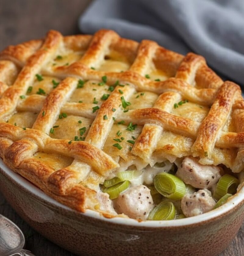 Mary Berry Chicken and Leek Pie