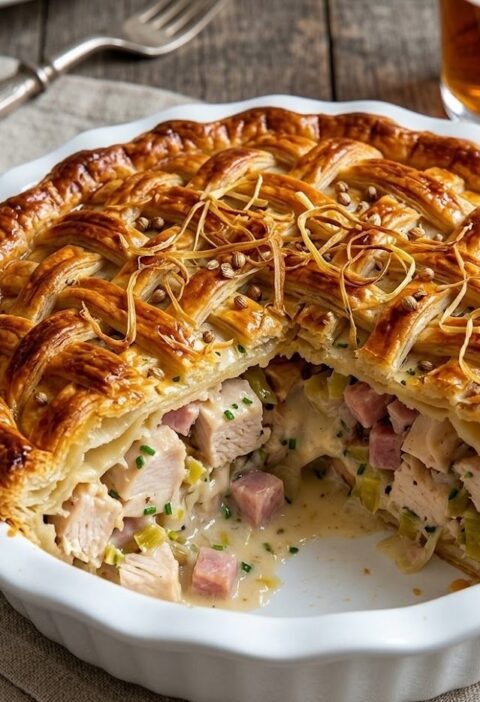 Mary Berry Chicken and Ham Pie Recipe